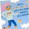 Hallmark Birthday for Granddaughter (Rollerblading and Rainbows) from Grandma, Grandpa or Grandparents