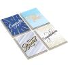 Hallmark Congratulations Cards Assortment, Bravo (Boxed Set of 12 Cards with Envelopes) for Graduation, Promotion, Wedding, All Occasion