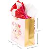 Hallmark Signature Large Gift Bag with Tissue Paper for Valentine’s Day or Anniversary (Tic Tac XOXO)(Tic Tac XOXO)