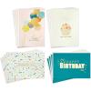 Hallmark Birthday Cards Assortment, Balloons, Cake, Flowers (12 Cards with Envelopes)(Multicolor)