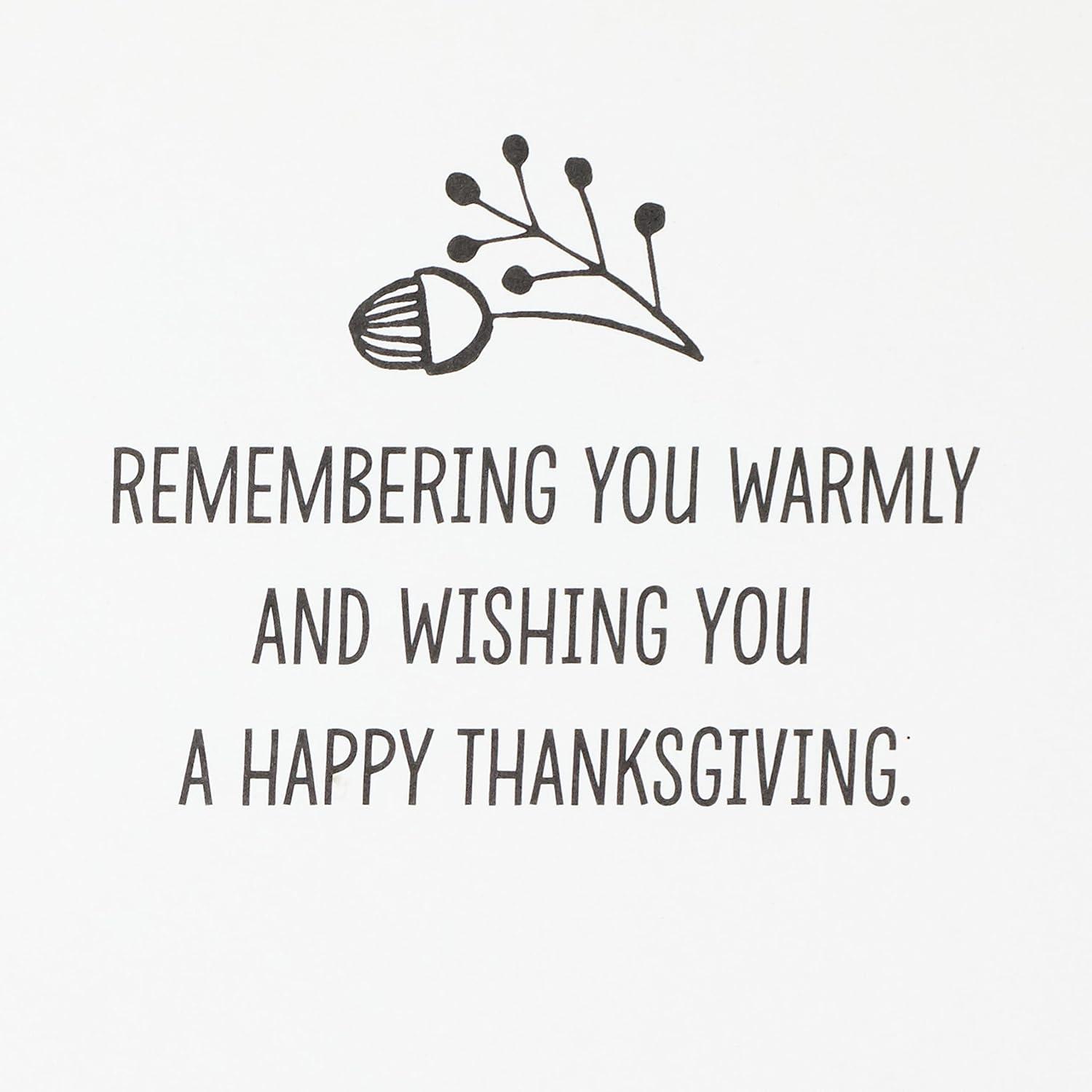 imageHallmark Pack of Thanksgiving Cards Close in Thought and Heart 10 Cards with EnvelopesThinking of You