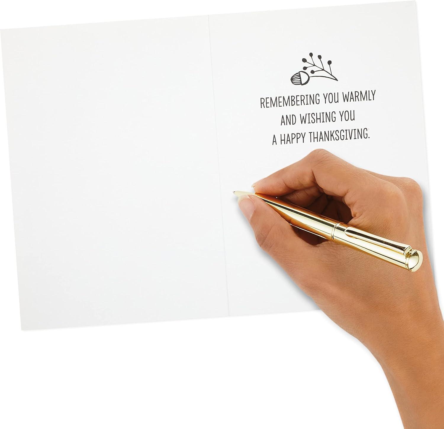 imageHallmark Pack of Thanksgiving Cards Close in Thought and Heart 10 Cards with EnvelopesThinking of You