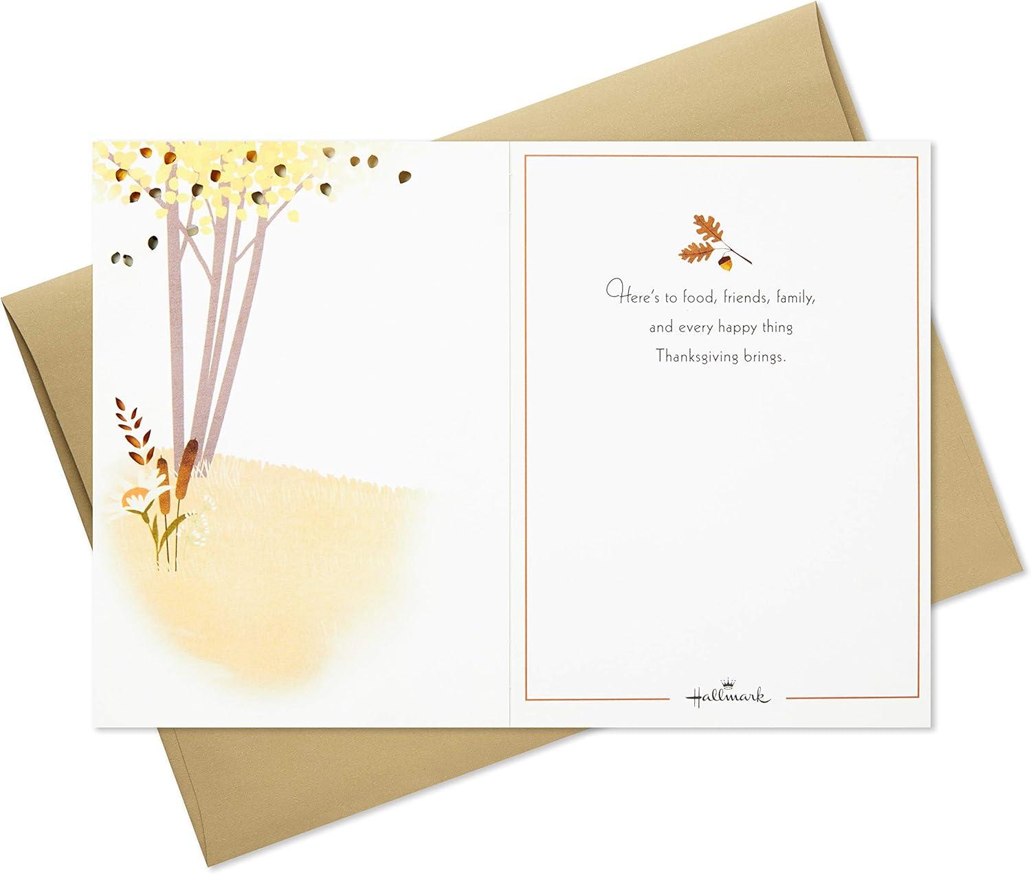 imageHallmark Paper Wonder Displayable Pop Up Thanksgiving Card Give ThanksPop Up Thanksgiving Give Thanks