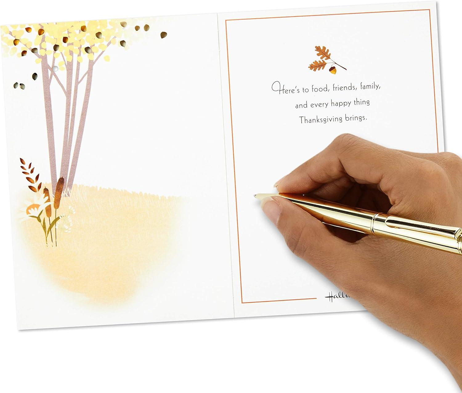 imageHallmark Paper Wonder Displayable Pop Up Thanksgiving Card Give ThanksPop Up Thanksgiving Give Thanks