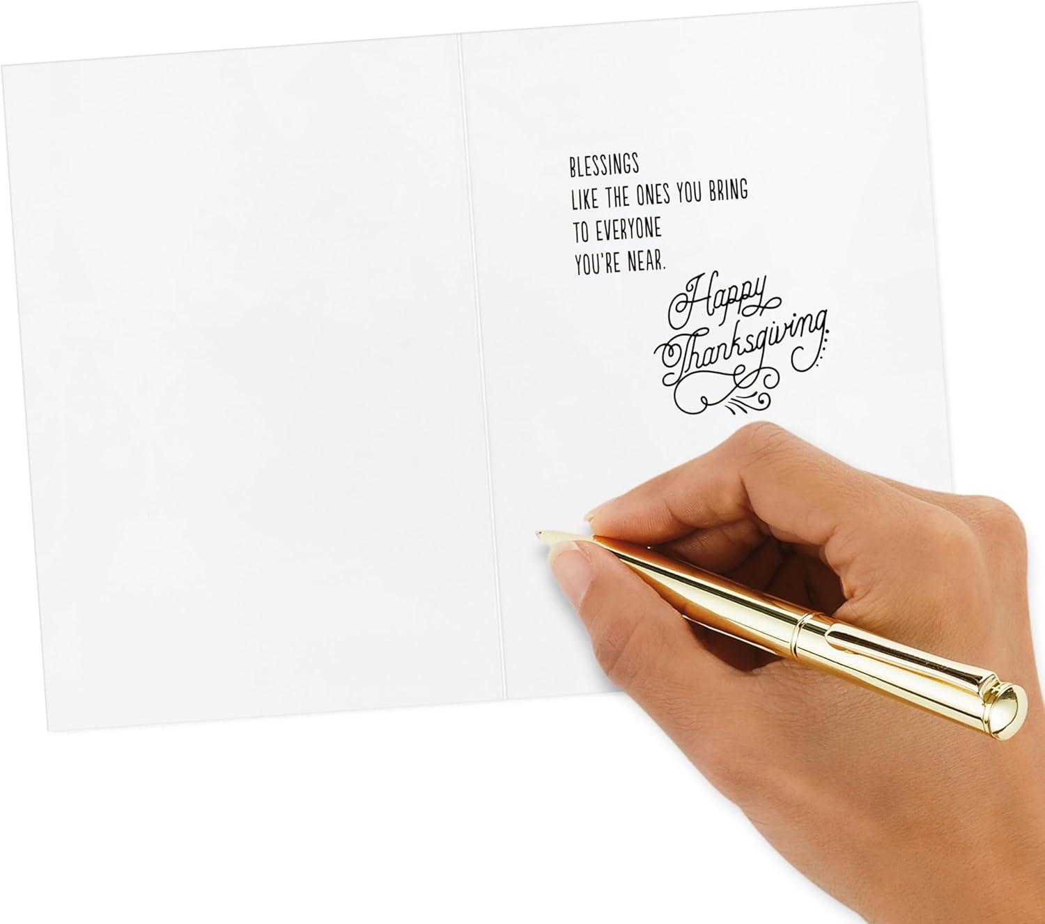 imageHallmark Thanksgiving Cards Blessings For A Happy Day 6 Cards with Envelopes