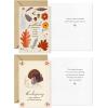 DaySpring Religious Thanksgiving Cards Assortment (16 Assorted Cards with Envelopes)(Thanksgiving Blessings)