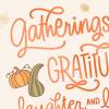 Hallmark Pack of Thanksgiving Cards, Rustic Wreath (6 Cards with Envelopes)(Gatherings & Gratitude)