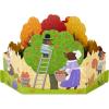 Hallmark Paper Wonder Displayable Pop Up Thanksgiving Card (Woodland Feast)(Pop Up  Woodland Animal Pilgrims)