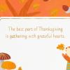 Hallmark Paper Wonder Displayable Pop Up Thanksgiving Card (Woodland Feast)(Pop Up  Woodland Feast)