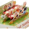 Hallmark Paper Wonder Peanuts Thanksgiving Pop Up Card (Give Thanks)