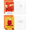 Hallmark Peanuts Thanksgiving Cards Assortment, Snoopy and Friends (16 Assorted Cards with Envelopes)(Peanuts Thanksgiving Assortment)