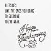 Hallmark Thanksgiving Cards, Blessings For A Happy Day (6 Cards with Envelopes)