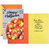 Hallmark Wood Grain Thanksgiving Card Assortment (3 Cards with Envelopes) Live, Laugh, Love, Give Thanks, Cornucopia(Sweet Halloween Treats  3 Cards)
