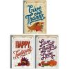Rustic Thanksgiving  3 Cards
