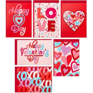 Hallmark Thanksgiving Cards Assortment, Give Thanks (24 Assorted Seasonal and Blank Cards with Envelopes)(Valentine XO Hearts Notecards)