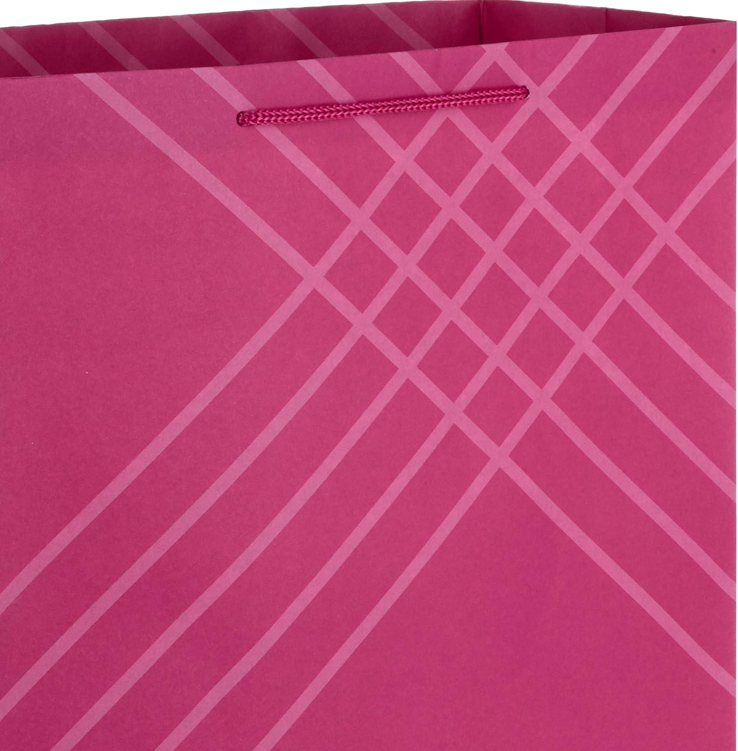 imageHallmark 14quot Extra Large Blue Gift Bag Bundle Pack of 3 for Birthdays Graduations Fathers Day Baby Showers Bridal ShowersPink