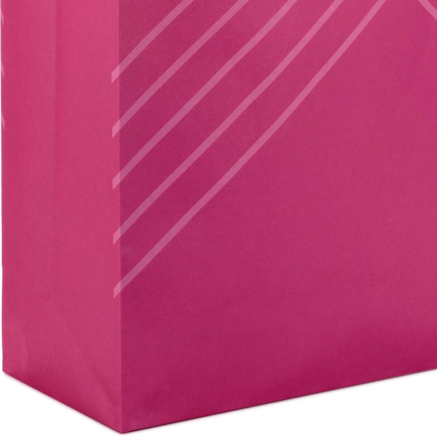 imageHallmark 14quot Extra Large Blue Gift Bag Bundle Pack of 3 for Birthdays Graduations Fathers Day Baby Showers Bridal ShowersPink