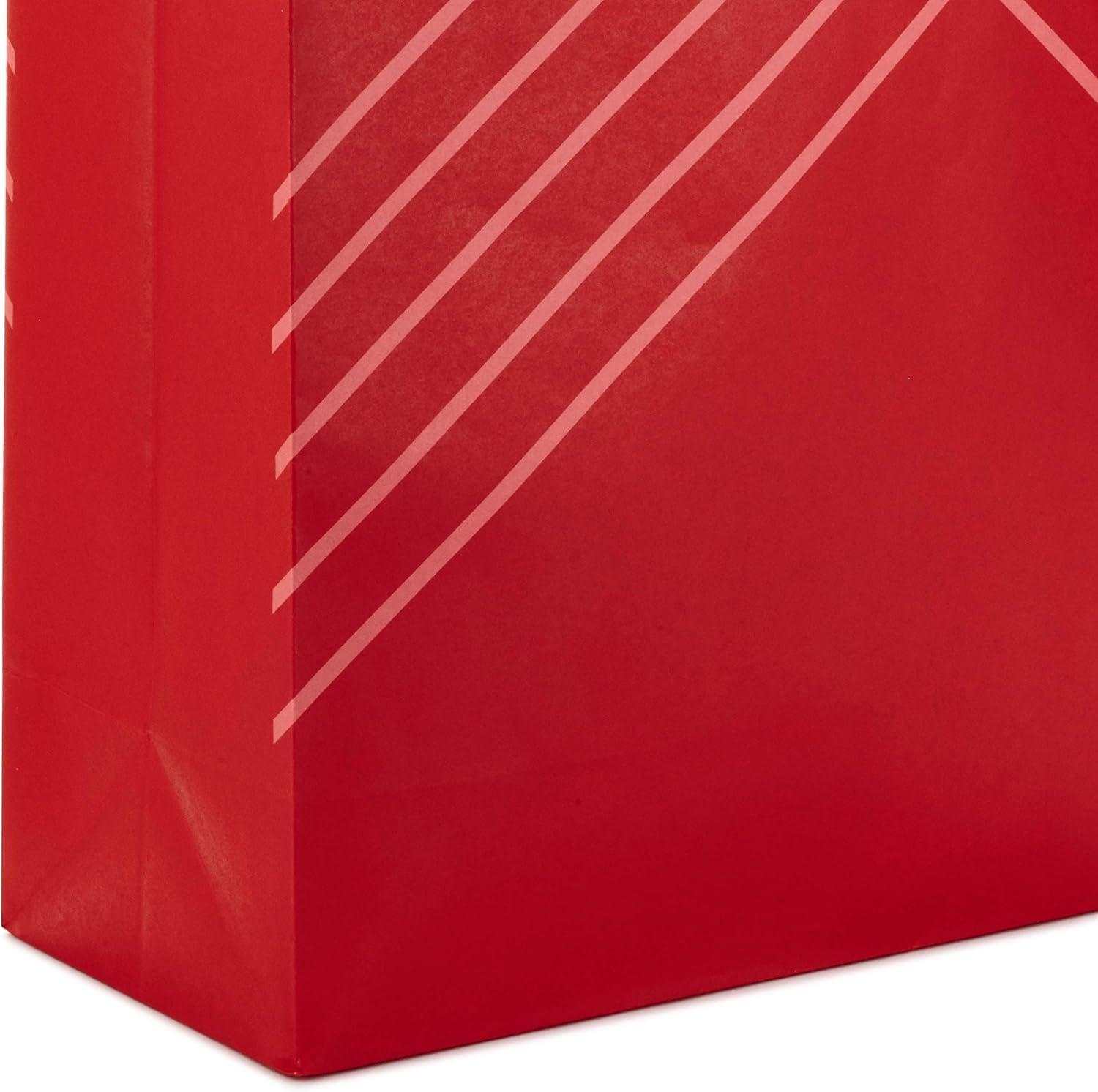 imageHallmark 14quot Extra Large Blue Gift Bag Bundle Pack of 3 for Birthdays Graduations Fathers Day Baby Showers Bridal ShowersRed