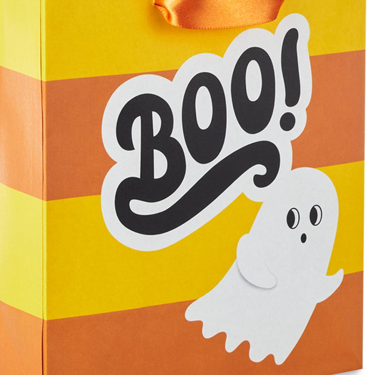 imageHallmark 6quot Small Halloween Gift Bags 6 Bags 3 Designs Owl Ghost Happy Halloween for Kids Boo Bags Classroom Parties Teacher GiftsSmall Gift Bags