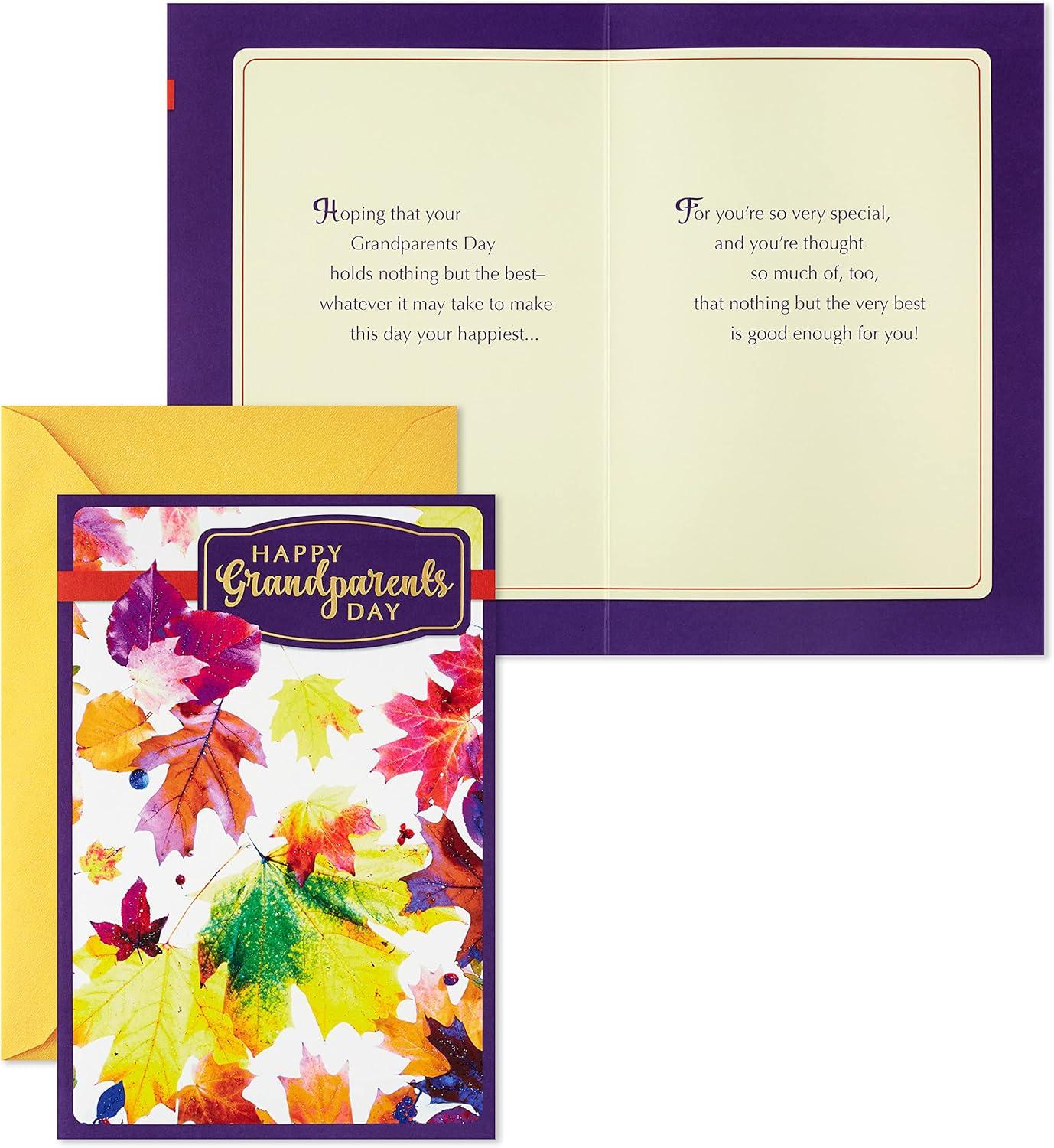 imageHallmark Assorted Grandparents Day Cards Special Wishes Pack of 4 Cards and Envelopes