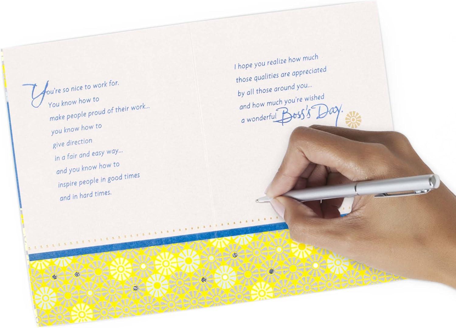 imageHallmark Bosss Day Card ThanksFor a Special Boss