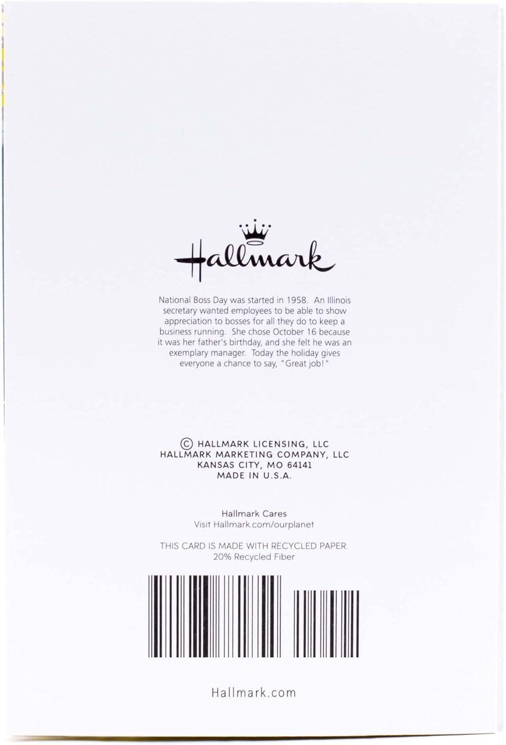 imageHallmark Bosss Day Card ThanksFor a Special Boss