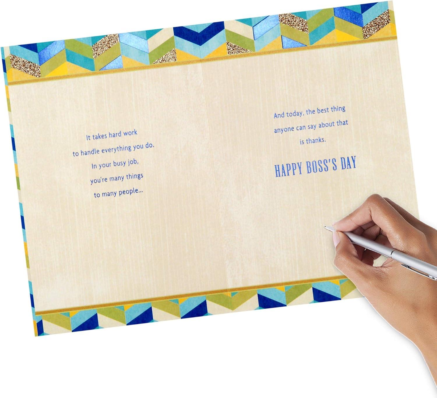 imageHallmark Bosss Day Card ThanksYoure the Best Boss