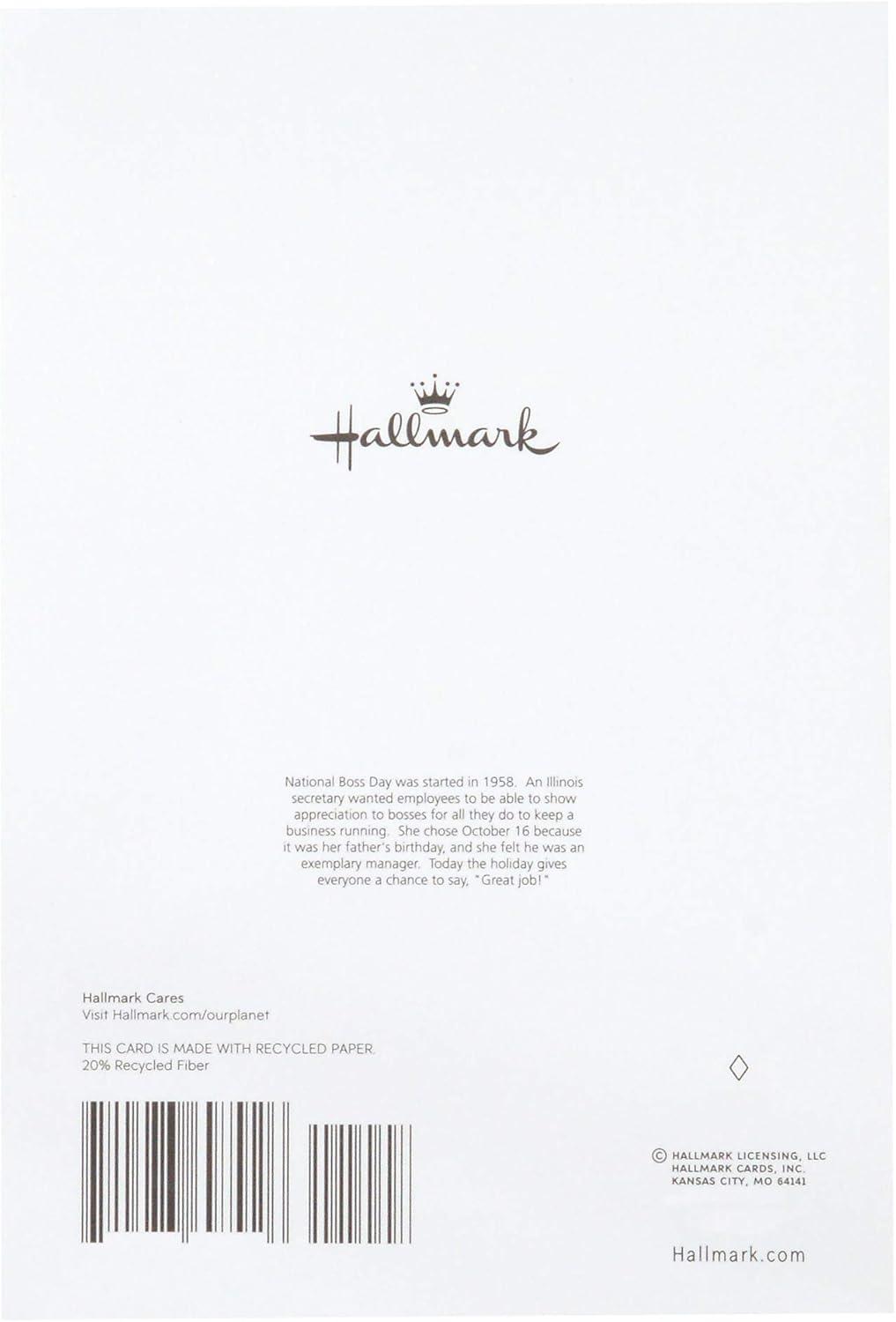 imageHallmark Bosss Day Card ThanksYoure the Best Boss