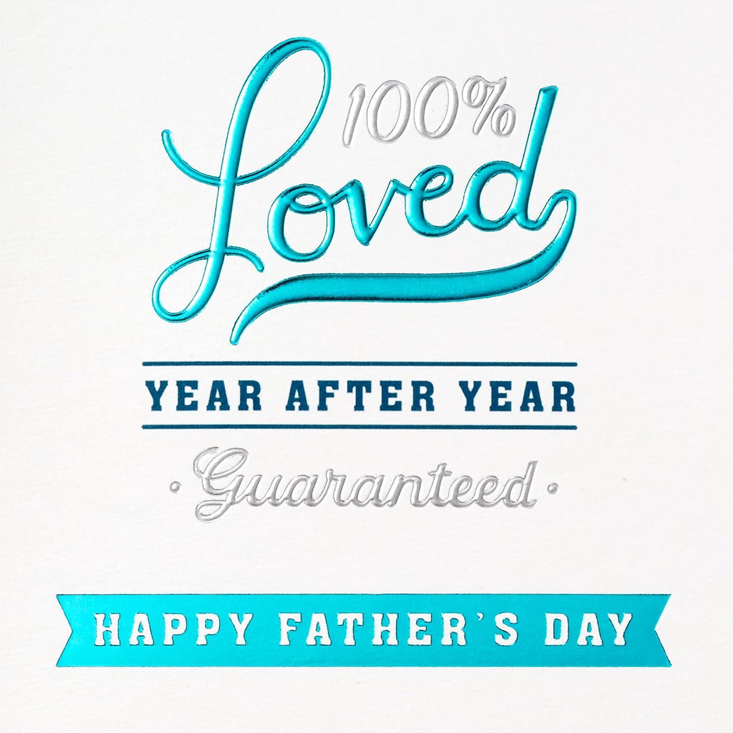 imageHallmark Fathers Day Card 100 Loved
