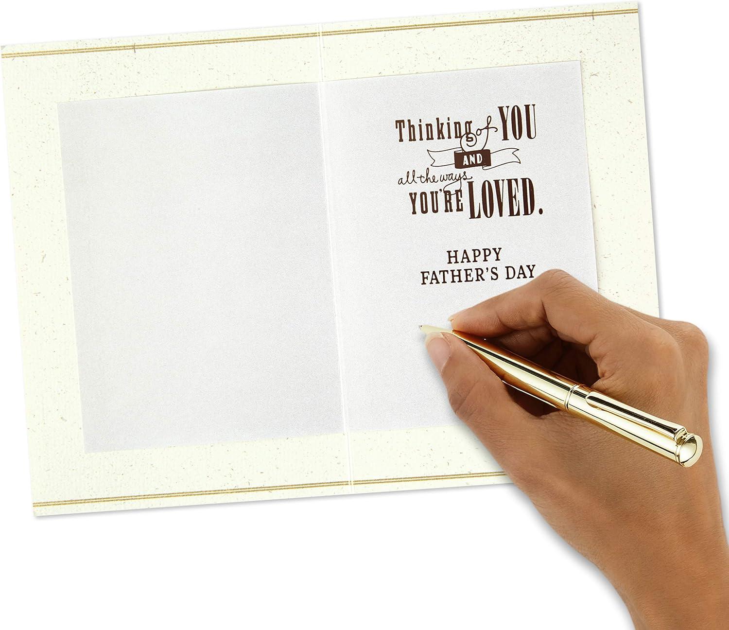 imageHallmark Fathers Day Card for Grandpa Best Dads Get Promoted to GrandpaCelebrating You