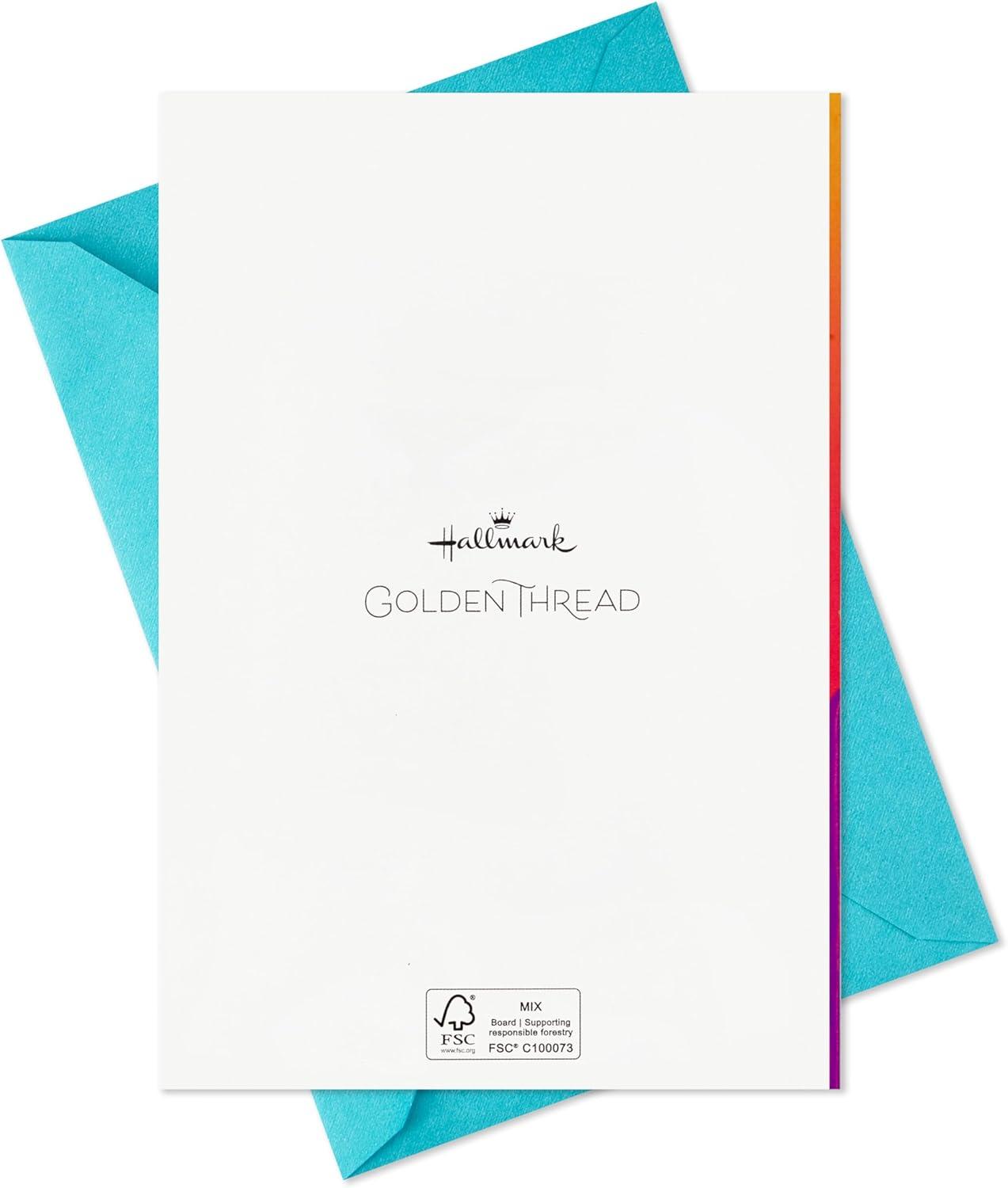 imageHallmark Golden Thread Diwali Card Assortment 16 Cards with Envelopes