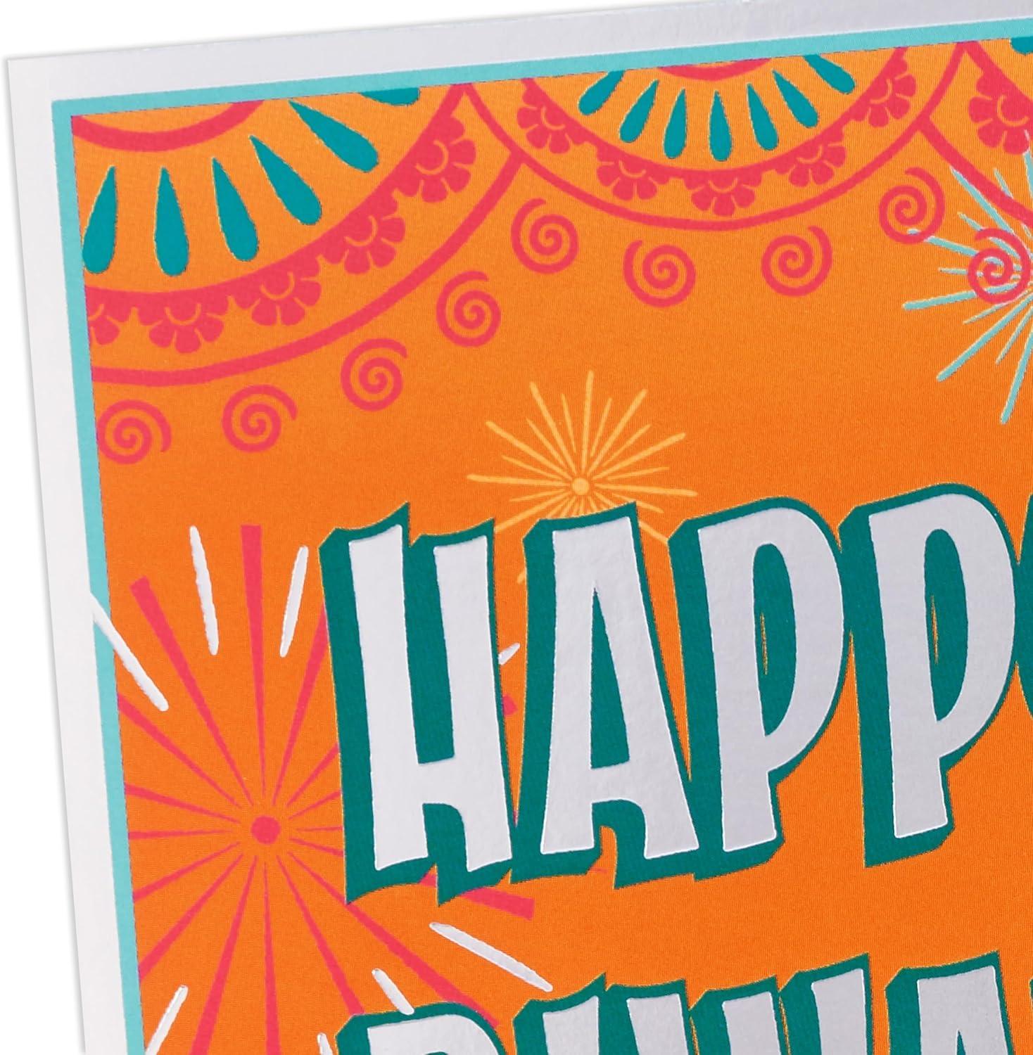 imageHallmark Golden Thread Diwali Greeting Cards 6 Cards with Envelopes Happy DiwaliHappy Diwali