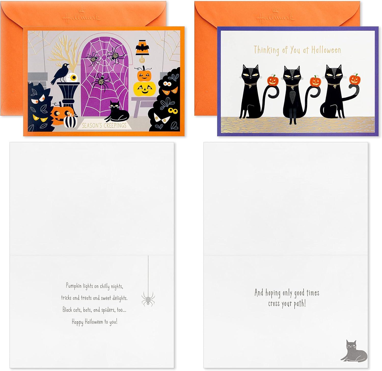 imageHallmark Halloween Cards Assortment Boo to You 36 Cards with EnvelopesBoo to You
