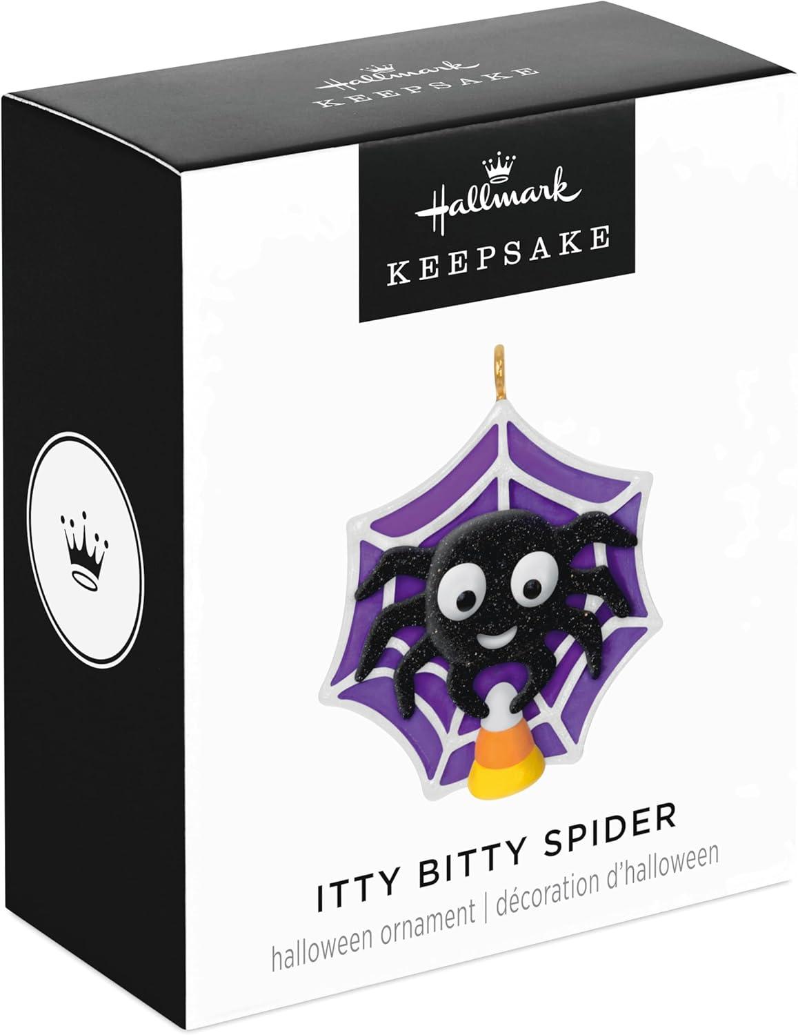 imageHallmark Keepsake 125quot Mini Halloween Ornament 2025 Itty Bitty Spider Halloween DecorationsItty Bitty Spider