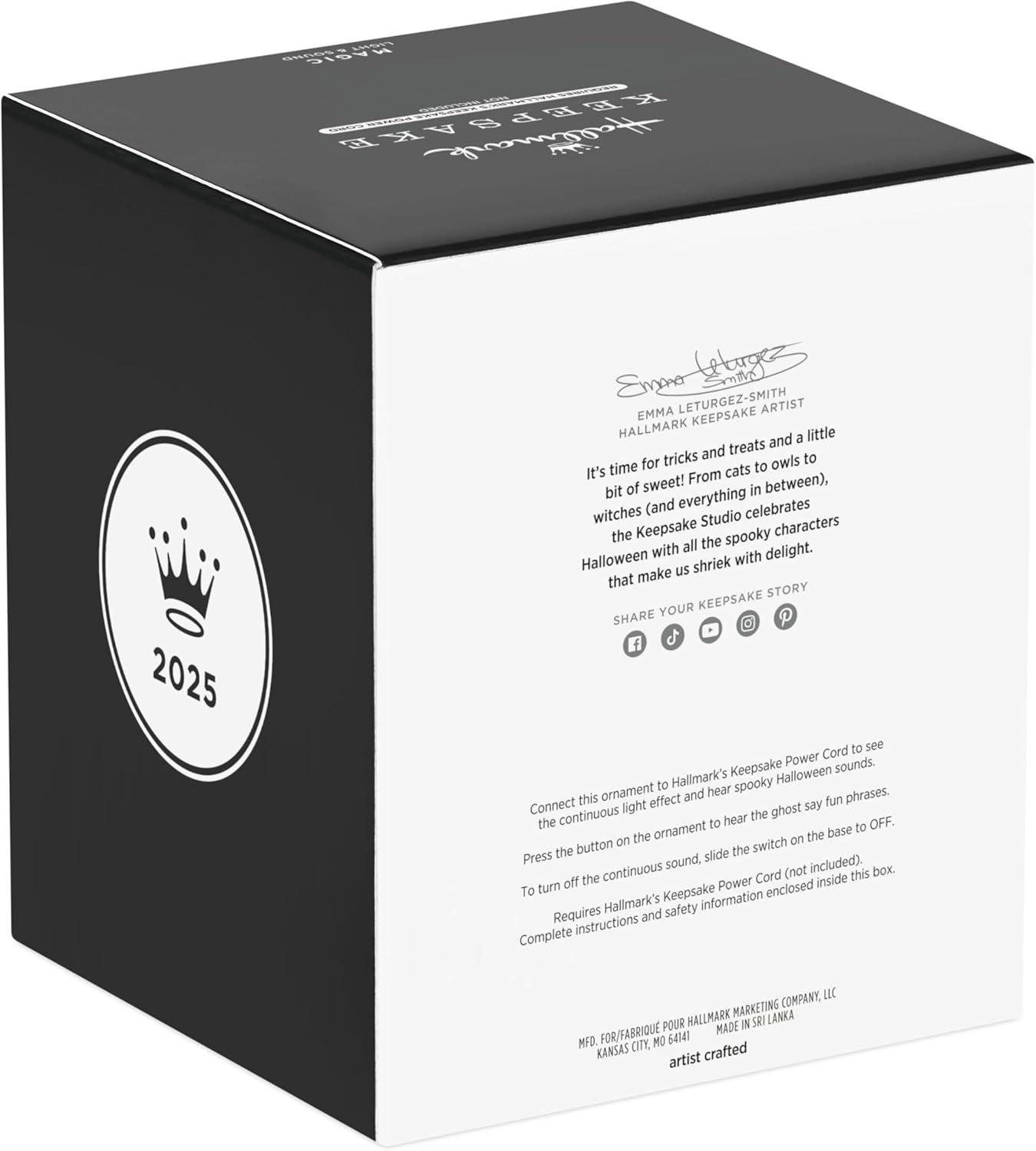 imageHallmark Keepsake Halloween Ornament 2025 Goofy Ghost With Light and Sound Halloween DecorationsGoofy Ghost