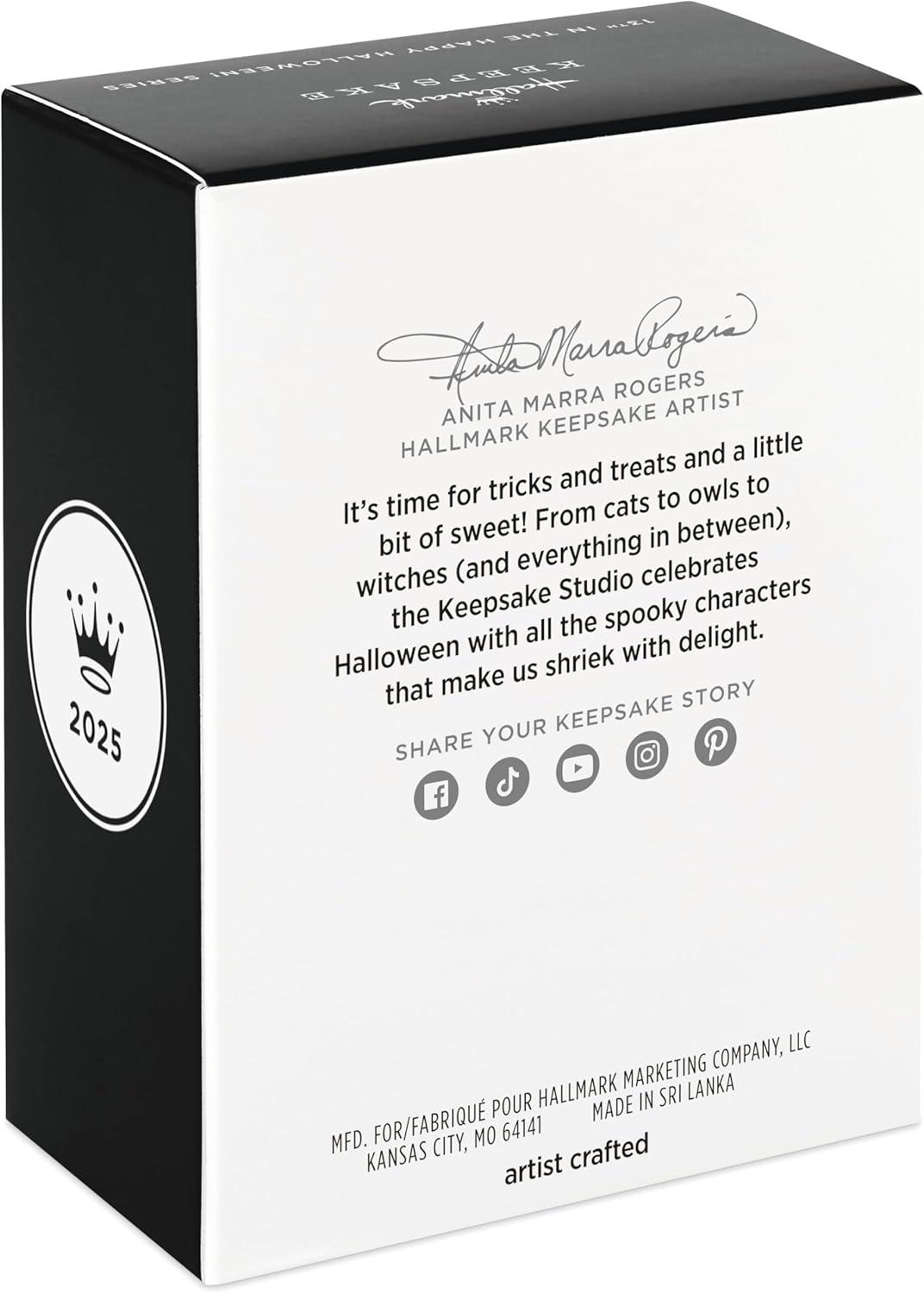 imageHallmark Keepsake Halloween Ornament 2025 Happy Halloween Devil Pumpkin Diorama2025 Happy Halloween