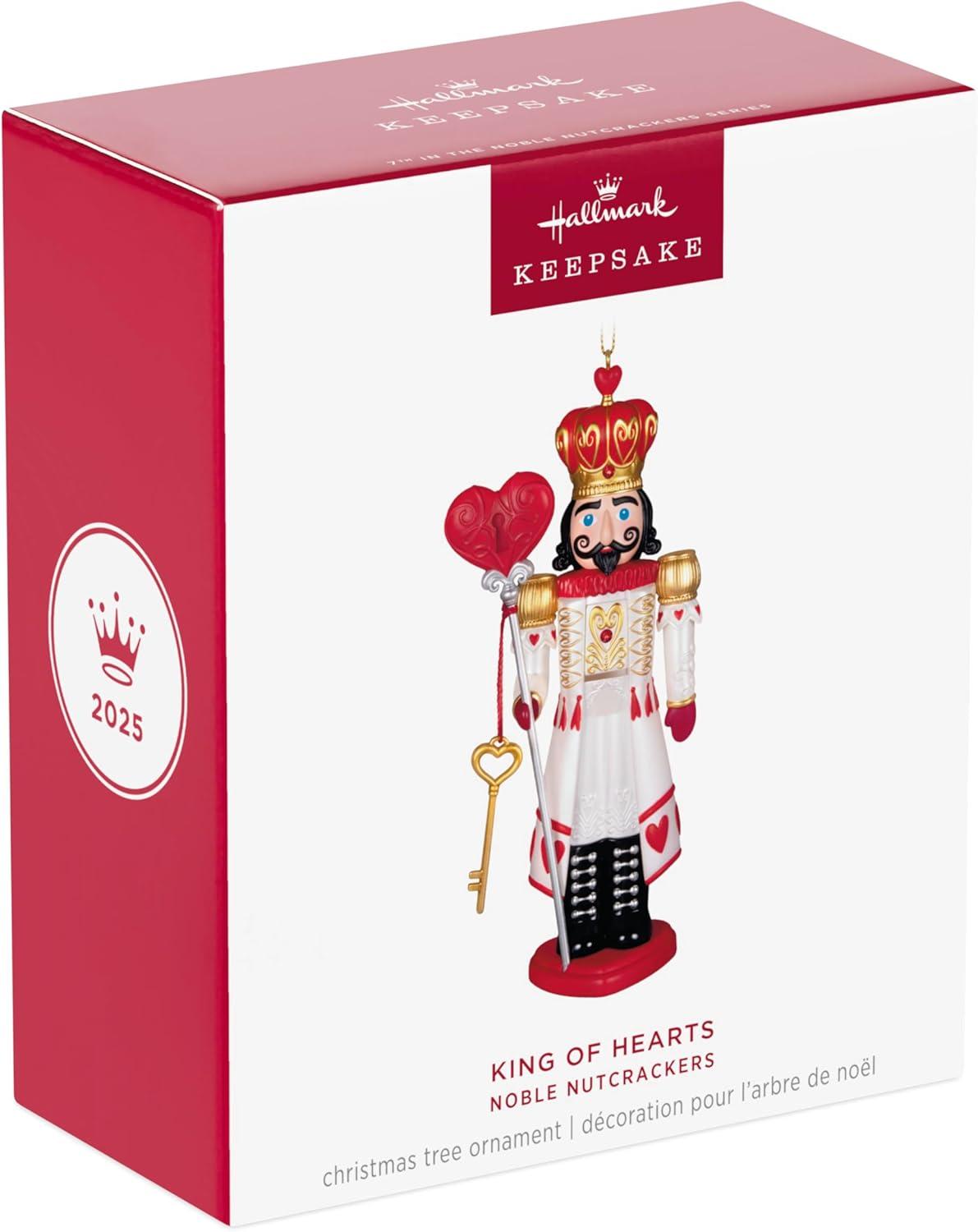 imageHallmark Keepsake Halloween Ornament 2025 Noble Nutcracker Marquis Le Mew Halloween Decorations2025 King of Hearts
