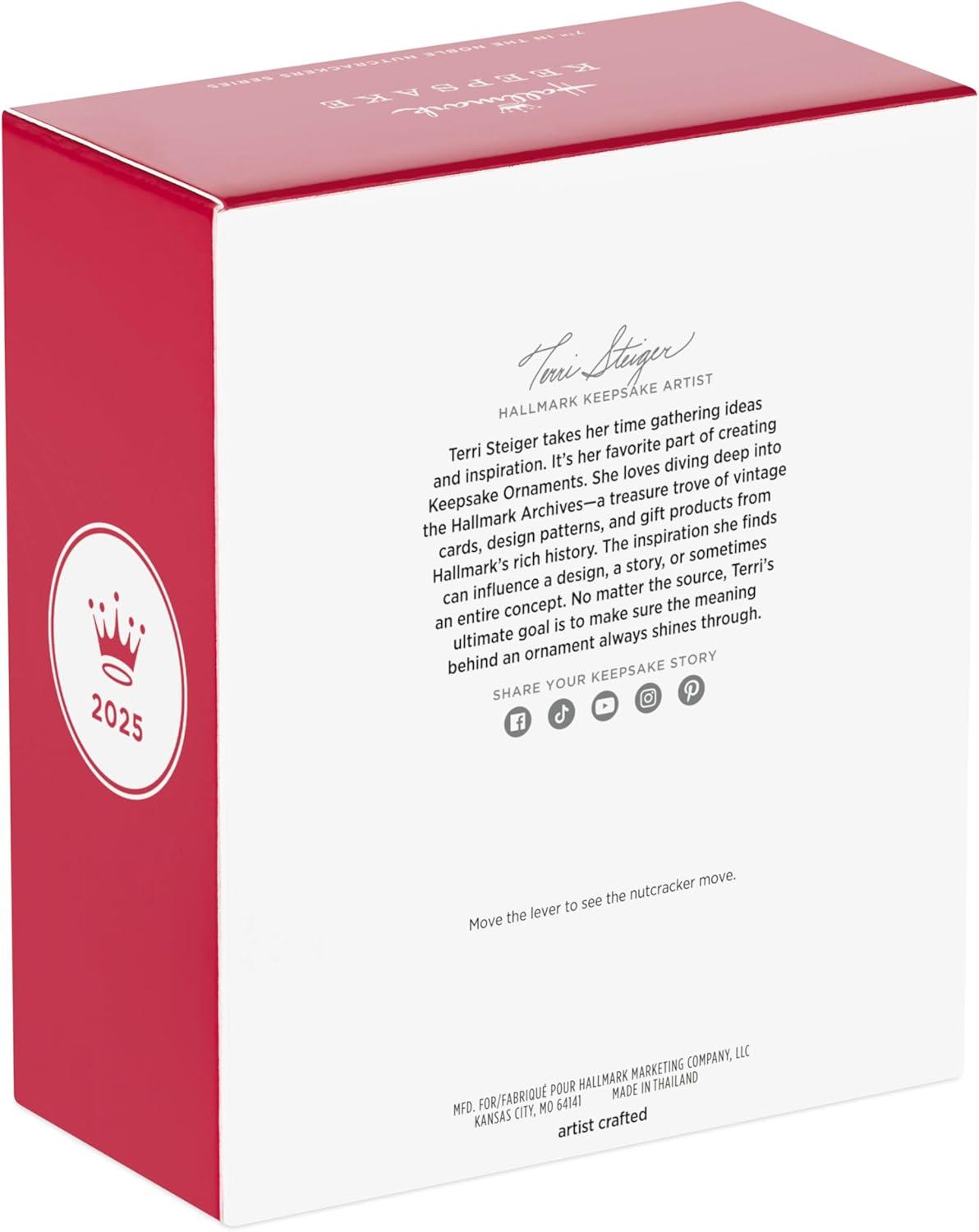 imageHallmark Keepsake Halloween Ornament 2025 Noble Nutcracker Marquis Le Mew Halloween Decorations2025 King of Hearts