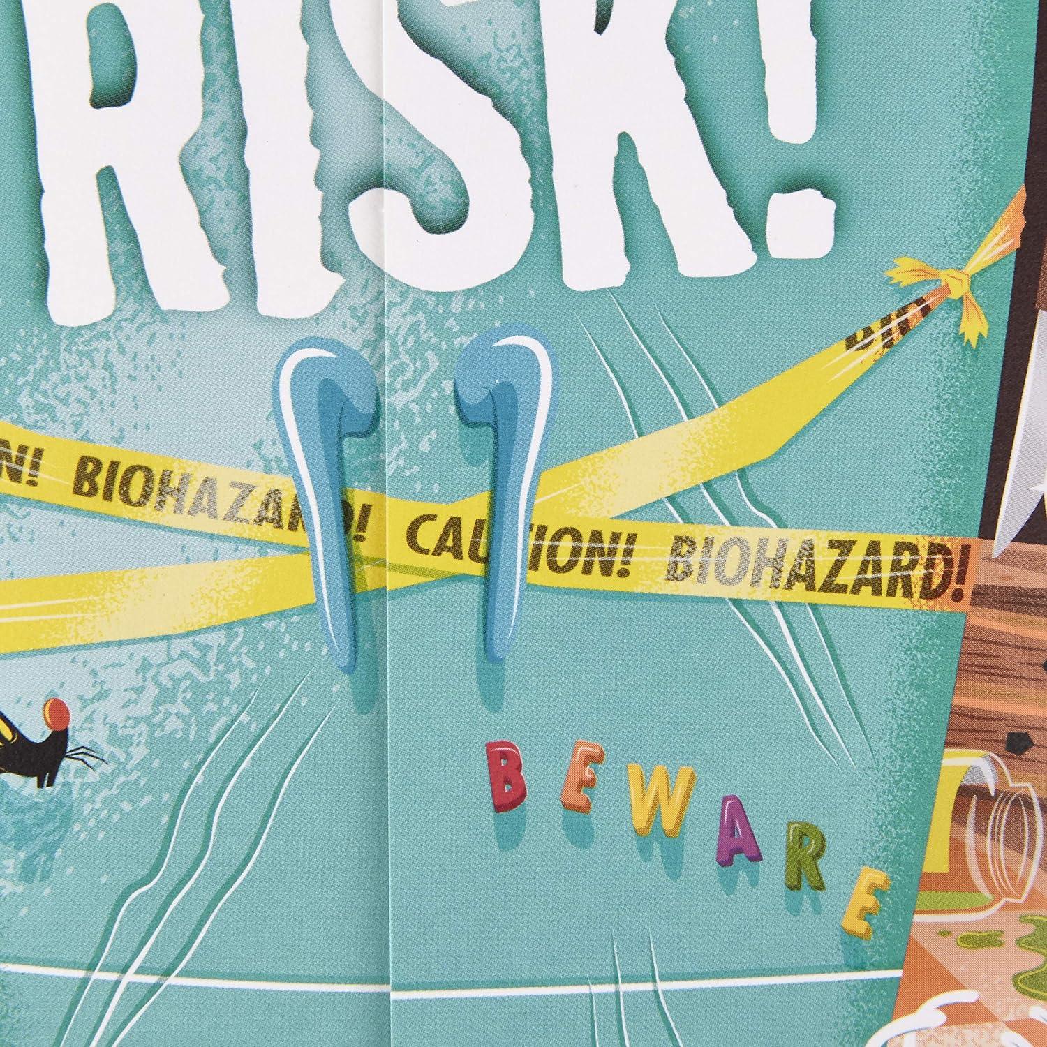 imageHallmark Musical Halloween Card for Kids Displayable Ghosts in CemeteryPop Up with Music Monster in Fridge