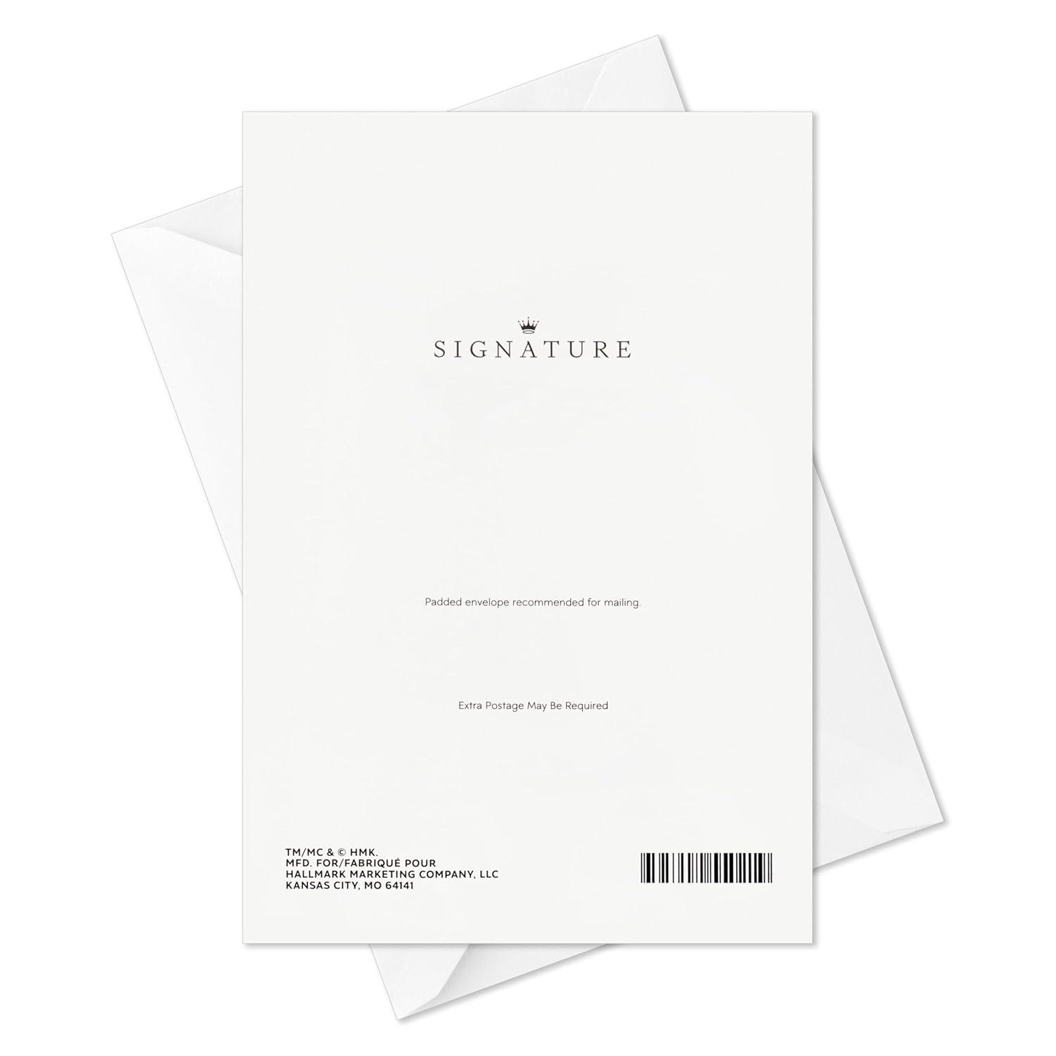 imageHallmark Signature Halloween Card Witchs Hats with Flowers Ghosts and Spiders