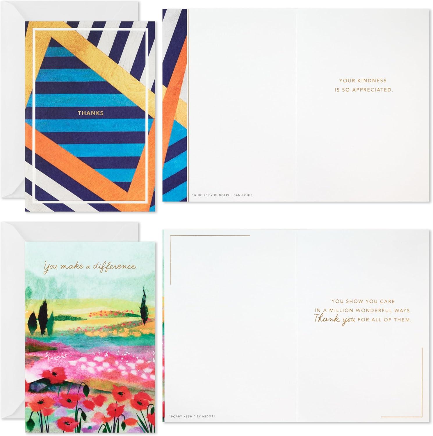 imageHallmark Thank You Card Assortment 7 Cards with Envelopes Special Connections for Nurses Day Admin Professional Day AppreciationYou Make a Difference