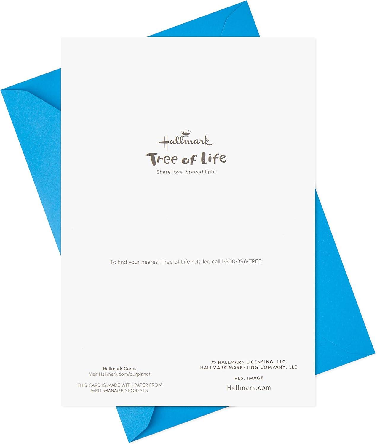 imageHallmark Tree of Life Pack of 2 Hanukkah Cards Shalom Star of David