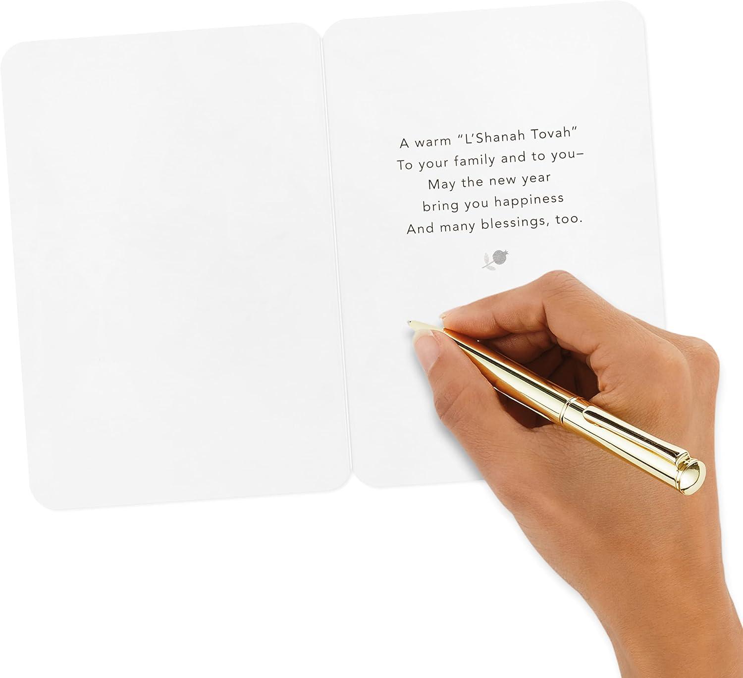 imageHallmark Tree of Life Rosh Hashanah Card Assortment Peace In Our Hearts 24 Cards with Envelopes