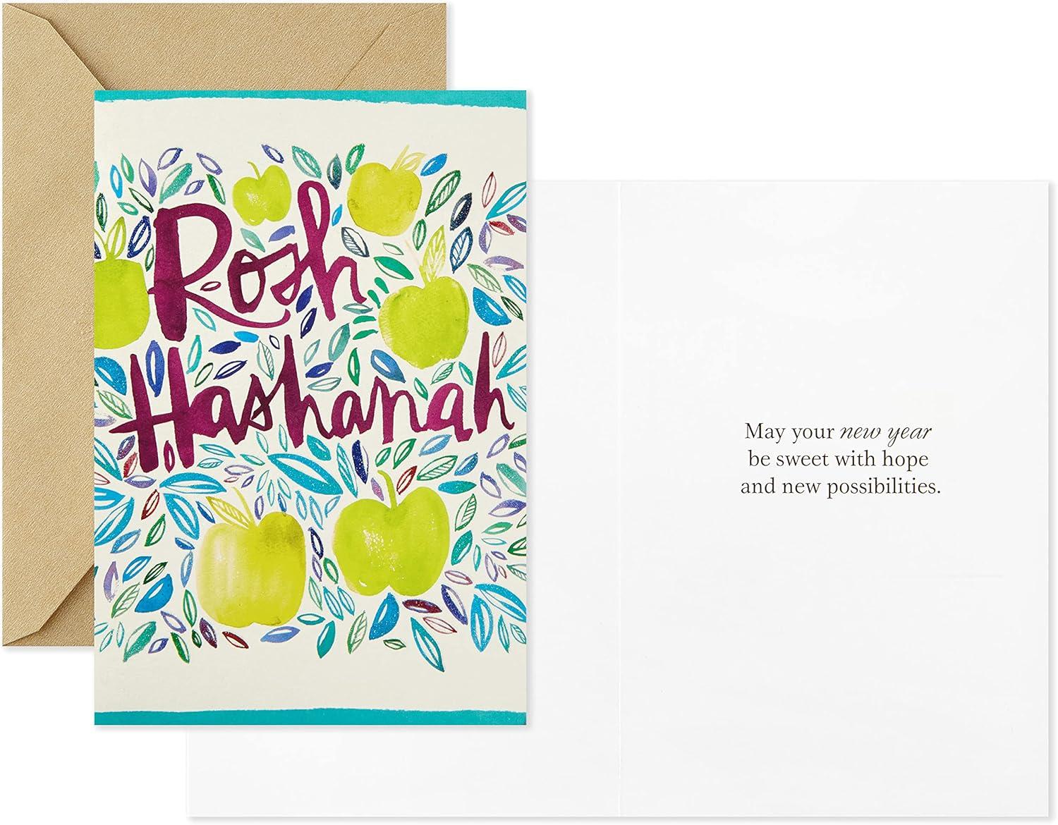 imageHallmark Tree of Life Rosh Hashanah Card Assortment Watercolors 6 cards with EnvelopesRosh Hashanah  Watercolors