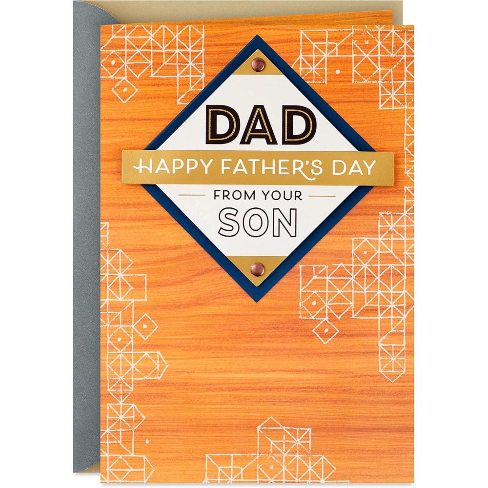 imageHallmark Fathers Day Card for Dad from Son Wonderful DadDad from Son
