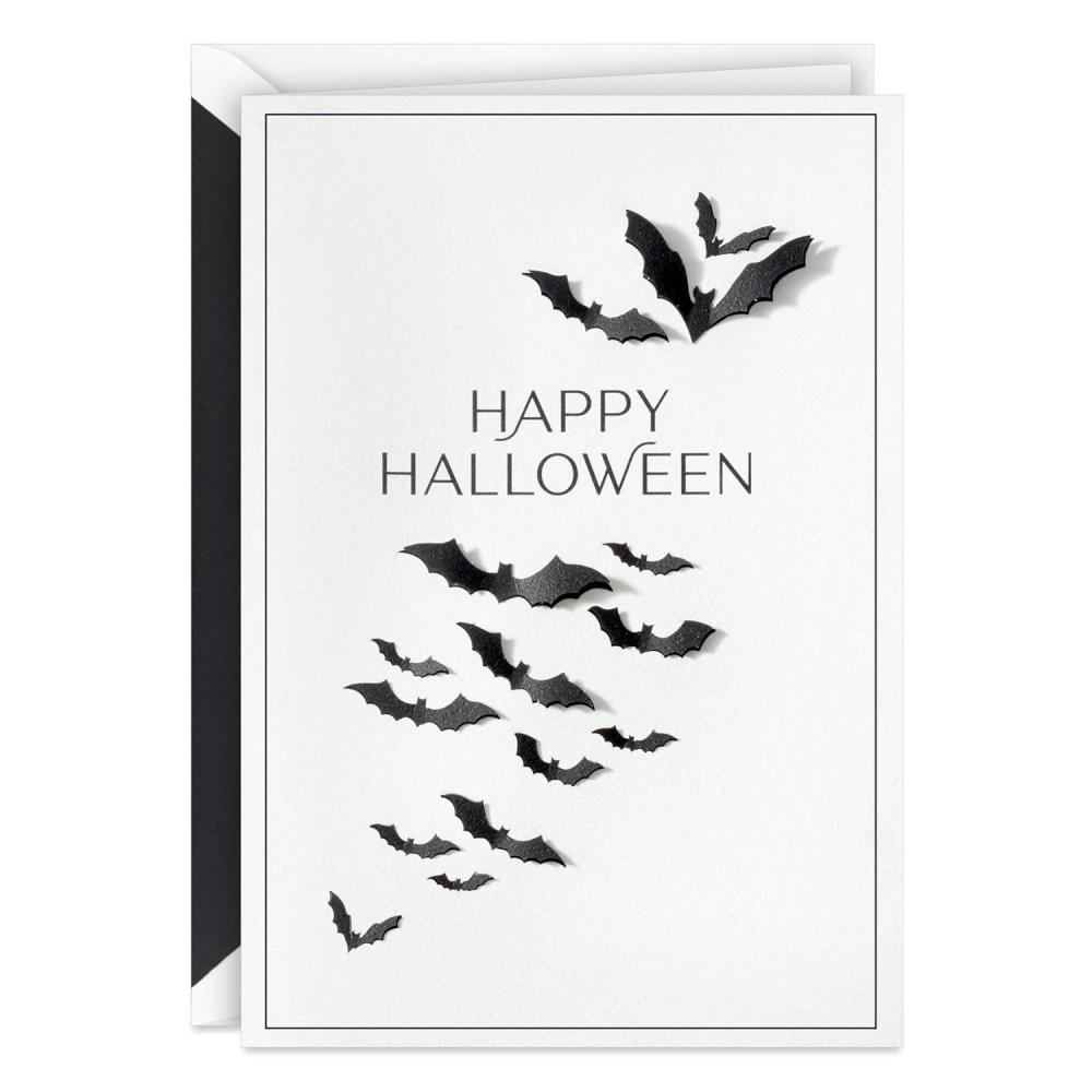 imageHallmark Signature Halloween Card Bats Perfectly Unsettling