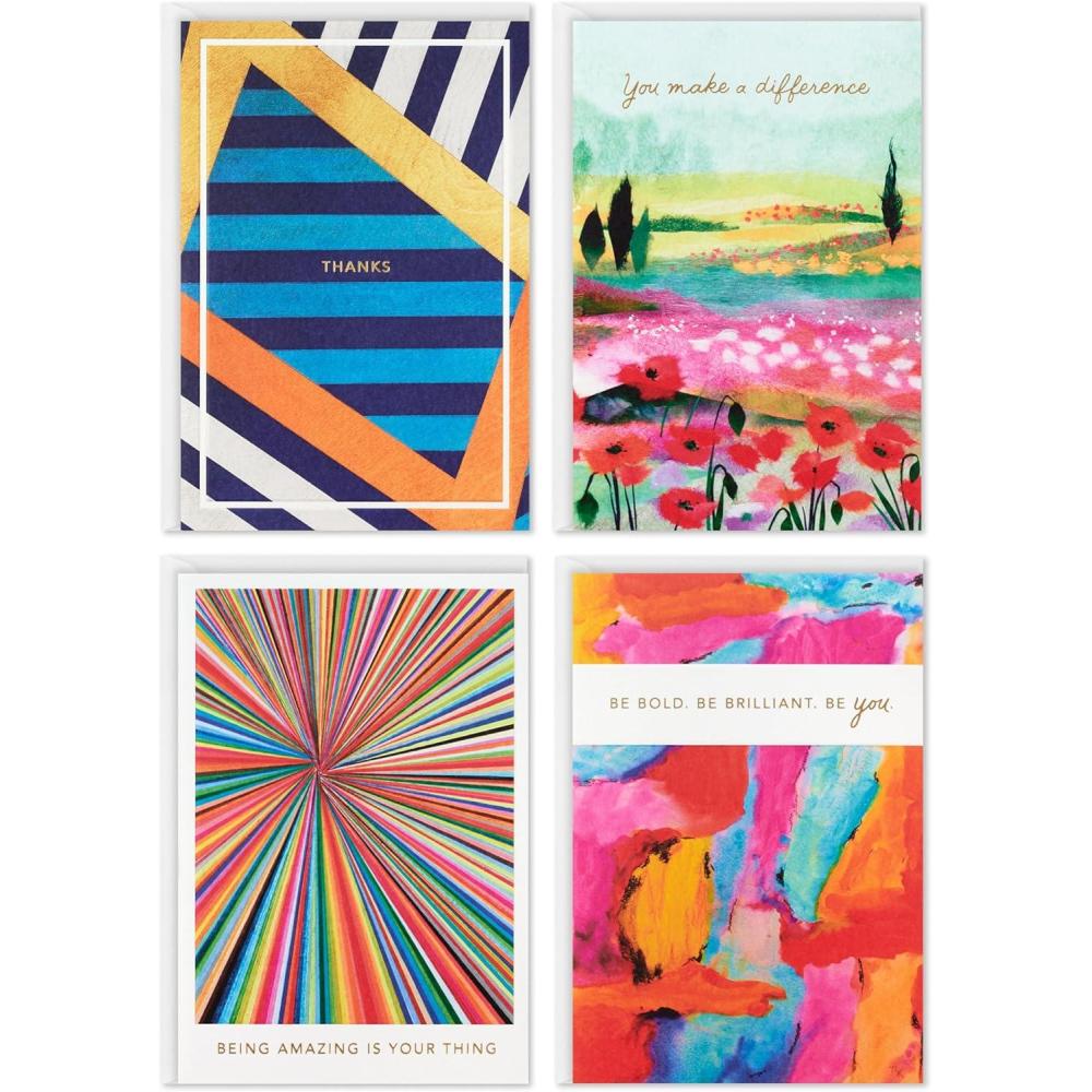 imageHallmark Thank You Card Assortment 7 Cards with Envelopes Special Connections for Nurses Day Admin Professional Day AppreciationYou Make a Difference