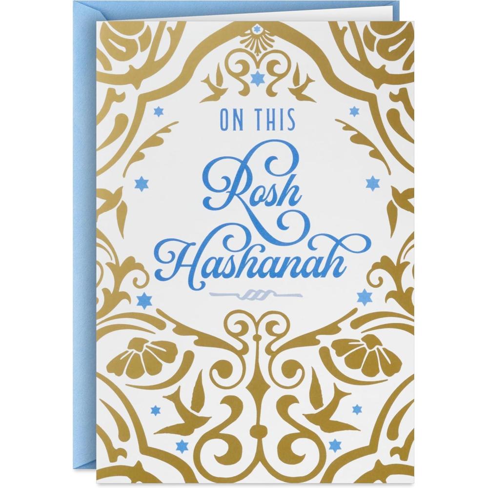 imageHallmark Tree of Life Bulk Rosh Hashanah Cards Sweet New Year 40 Card with Envelopes