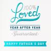 Hallmark Fathers Day Card (100% Loved)
