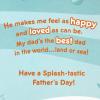 Hallmark Fathers Day Card for Dad from Kid (Favorite Place is Next to You)(You’re Awesome  Finding Nemo)